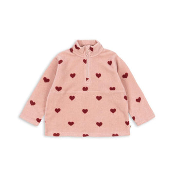Tavi fleece sweatshirt - Coeur mellow